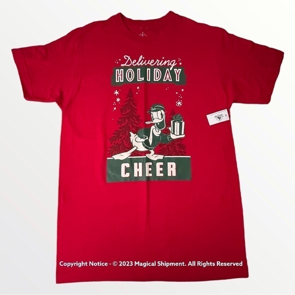 Disney Parks - "Delivering Holiday Cheer" Shirt - Donald Duck
